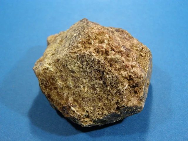 Fotografie minerálu Grossulár (var. hessonit) z lokality Žulová, Vycpálek, Czech Republic