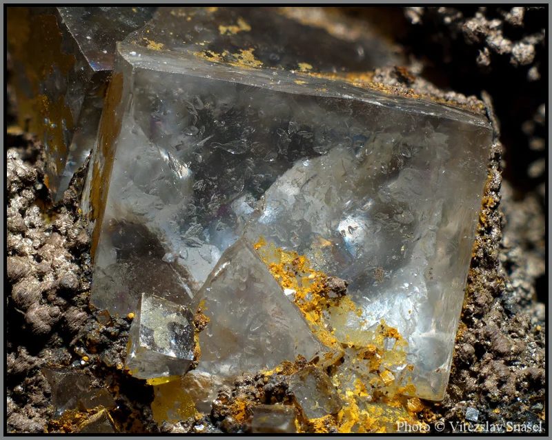 Fotografie minerálu Fluorit z lokality Budjgar, Mongolia
