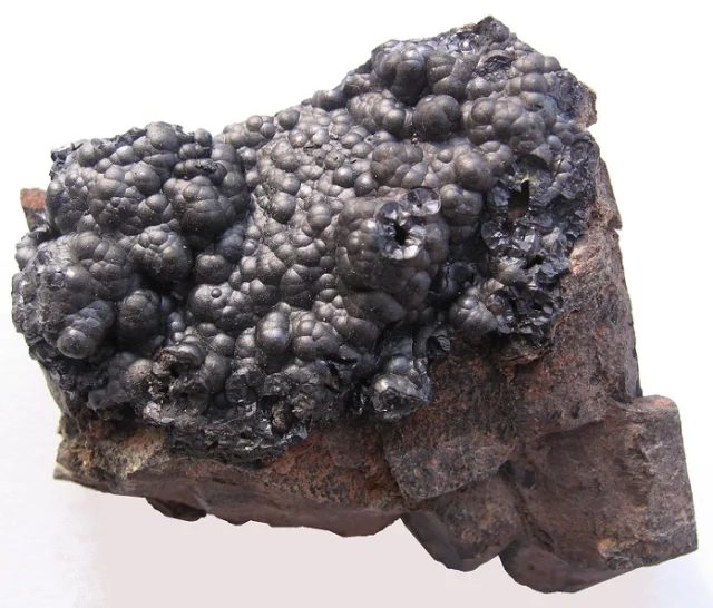 Fotografie minerálu Uraninit z lokality Příbram, Czech Republic