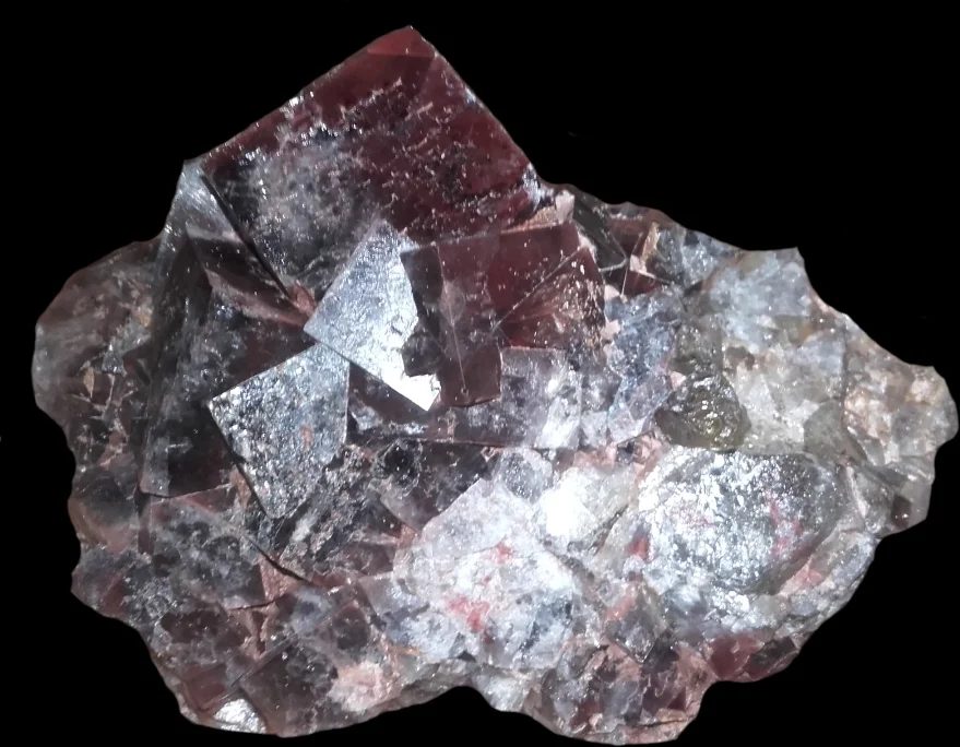 Fotografie minerálu Fluorit z lokality Vrchoslav, Czech Republic