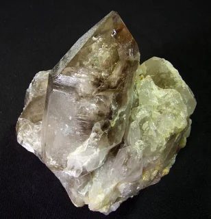 Fotografie minerálu Křemen z lokality Těškov, Czech Republic