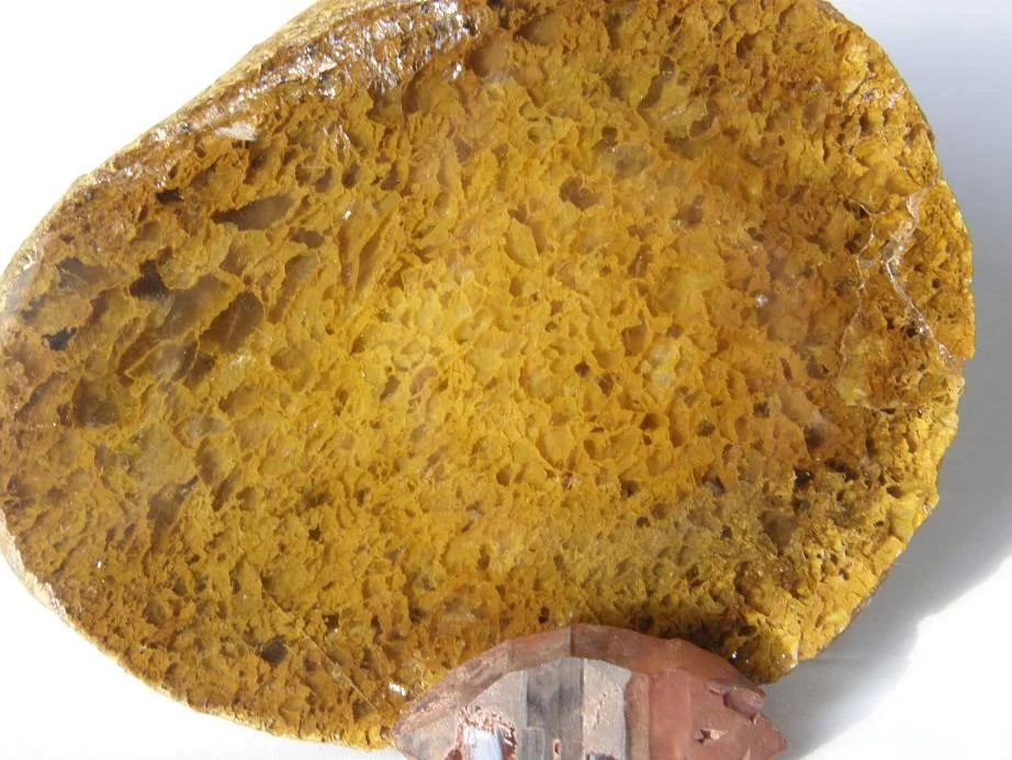 Fotografie minerálu Křemen (var. chalcedon) z lokality Broumovsko, Czech Republic